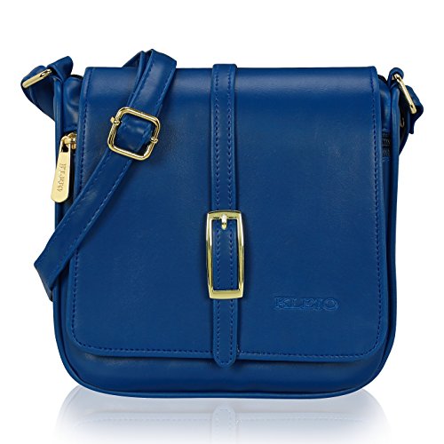 KLEIOWomen's PU Leather Trendy Stylish Cross Body Sling Bag