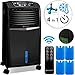 Produktbild KESSER® 4in1 Mobile Klimaanlage | Fernbedienung | Klimagerät | Ventilator Klimaanlage | 8 L Wasser/Eis Tank | Timer | 3 Stufen | Ionisator Luftbefeuchter | Luftkühler | Farbe: Schwarz
