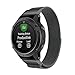 Produktbild Band für Garmin Fenix 5 Armband, MuSheng Milanese Edelstahl mit Magnetisch Erstatzband SchnalleMesh Atmungsaktive Uhrenband für Garmin Fenix 5 (Schwarz)