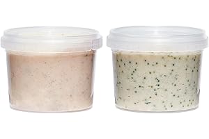 COMPTOIR DE LA GASTRONOMIE - Lot duo Tarama 100g -Tarama à la Truffe d'été (TUBER Aestivum) 2, 79% et Tarama au Tobilko wasabi .