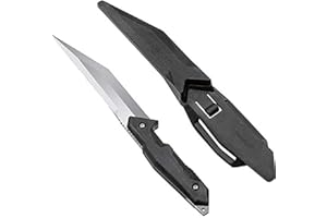 SALVIMAR Ares, Navaja subacuática Unisex Adulto, Negro, 22 cm