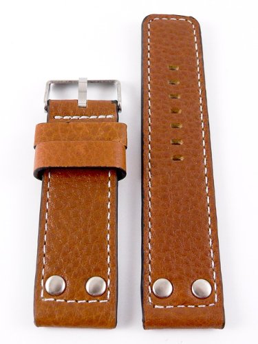 Oozoo Armband - Ersatzarmband fr Oozoo Uhren etc. - 22 mm - Farbe : Cognac/Niete Oozoo Armband - Ersatzarmband fr Oozoo Uhren etc. - 22 mm - Farbe : Cognac/Niete