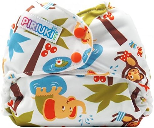 Piriuki Easy All In Pocket Diaper (Universal, Into The Jungle)