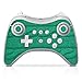 Produktbild Nintendo Wii U Pro Controller Case Skin Sticker aus Vinyl-Folie Aufkleber Wolle Look Strick Grün