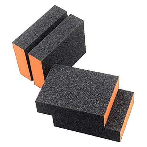 Preisvergleich Produktbild Holidaysummer Schwamm Carborundum Bürste Küchenreinigung Küchenreiniger Werkzeug (Orange)