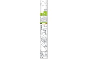 ‎AVENUE MANDARINE Avenue Mandarine GY083C Graffy Colour Roll, Poster Paper 90 g, Rolls 5 m x 0.35 m, Suitable for Felt and Writing Pens, 1 Piece, Environmentally Friendly City