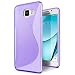 Produktbild Samsung Galaxy A3 2017 (A320 F) Hülle, Conie Mobile Ultra Slim Backcover Schutzhülle TPU Silikon Rückschale Cover in Lila