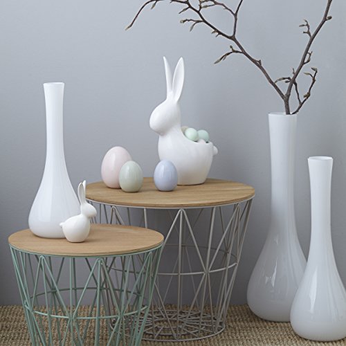 Leonardo Glas Vase Sacchetta, 50 cm, weiß - 3