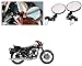 Auto Pearl Premium Quality 1 Pair Set of 2 pcs. Adjustable Motorcycle & Scooty Rearview Mirrors Round Handle Bar End Mirror For - Royal Enfield Bullet 350 RS.798.00