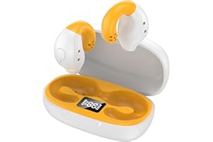 XMENHA Knochenschall Kopfhörer Bluetooth Bone Conduction Headphones Open Ear Kopfhörer Geräuschunterdrückung Sportkopfhörer Bluetooth Luftleitung Wireless Earbuds Noise Cancelling Kopfhoerer Kabellos Sport