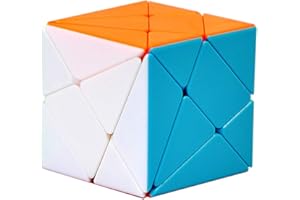 EACHHAHA Cubo magico Transformación,Cubo de Velocidad,Tolerancia Profesional, Suave, Alta de fallas,Adecuado para Regalos de cumpleaños (Pegatina)