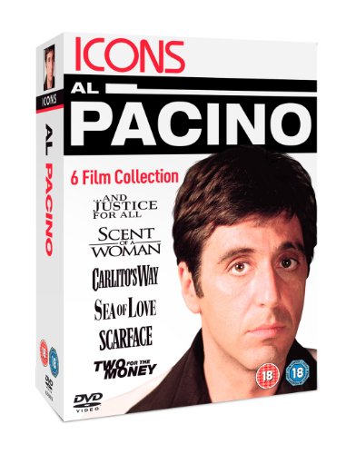 Al Pacino - And Justice For All/Scent Of A Woman/Carlito's Way/Sea Of Love/Scarface/Two For The Money [DVD]