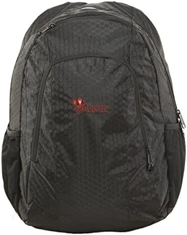 RULOTE 001- 42L Lightweight Tear &amp; Water Resistant Foldable Travel Hiking Backpack Rucksack (Black)