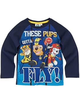 Paw Patrol Kollektion 2017 Langarmshirt 92 98 104 110 116 122 128 Shirt Jungen Neu Top Blau (98 - 104; Prime,...
