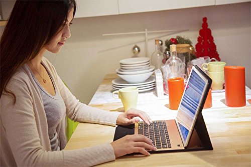 Tobeape iPad Pro 12.9 Keyboard Case,Ultra-thin Aluminum Bluetooth Smart Keyboard Portfolio Case, with Auto Sleep/Wake,for iPad Pro 12.9-inch, Gold - 6