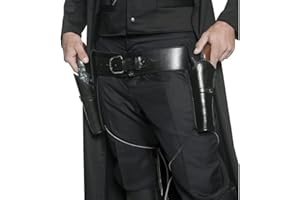 SIULAS Fondina in pelle doppia per pistola, custodia da cintura medievale retrò revolver – fondina per pistola da cowboy western revolver borsa per cosplay cowboy costume revolver accessori