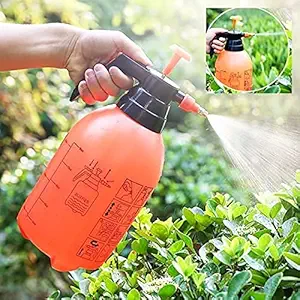 EKDHRA 1 Pc Garden Pump Pressure Sprayer, Lawn Sprinkler, Water Mister, Spray Bottle for Herbicides, Pesticides, Fertilizers, Plants Flowers 2 Liter Capacity (Multicolor)