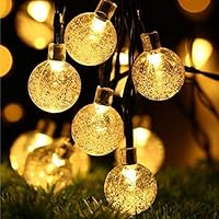 PESCA 25 LED Crystal Bubble Ball String Fairy Lights for Decortaion Diwali Christmas Xmas Light for Diwali Home…