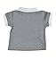 Kanz Baby-Boys Poloshirt 1/4 Arm 1512511 Plain Polo Short Sleeve Polo Shirt, Blue (Black Iris/Blue 3800), 3-6 Months (Manufacturer Size: 68)