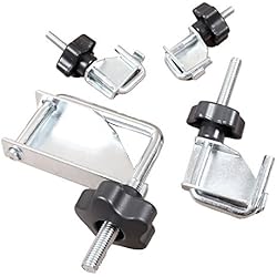 CCLIFE 4-pièces de pince à collier - Pinces de serrage pour flexiblesfixés - ensemble d'outils de voiture pince tuyaux