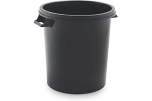 SP BERNER POUBELLE 50L AVEC POIGNÉES, IDÉALE POUR LES ESPACES COMMUNAUTAIRES, SANS COUVERCLE (vendue séparément)