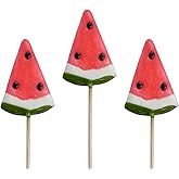 ZUBI THE FUN CANDY Mini Watermelon Lolly | Enriched with Vitamin C | Handmade Lollies made with Real fruit Extract | Watermel