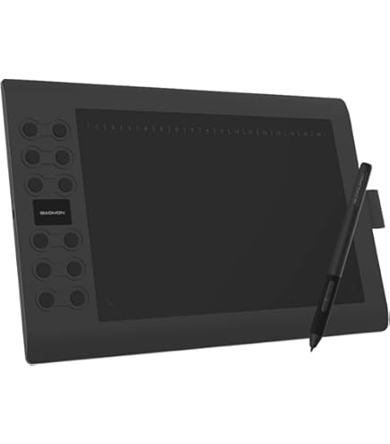 Tableta De Dibujo Bluetooth GAOMON WH851 Tableta Gráfica De 8 X 5 Pulgadas, Tableta De Arte Digital Compatible Con 16384 Niveles Marcacion