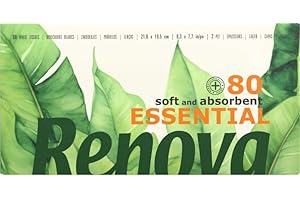 FORNOR Salviette Essential Bianche x80 Renova