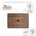 Woodcessories – ECOSKIN – MacBook 12 Cover, Custodia, in vero legno, mela logo (certificazione FSC – noce) noce MacBook...