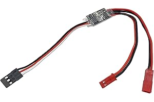 Nuofany 2A High Current Remote Control Electronic Switch 3-5V Aerial Model Plant Protection for RC Drone Water Pump PWM Signal Control (high Voltage Version(3-30v))