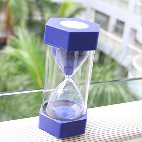 Sicherheit Fashion Sanduhr 60 Minuten Sand Timer-Blue - 5