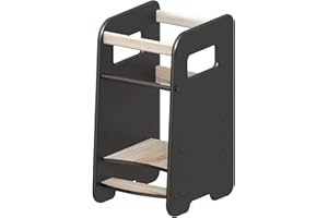 KONTARBOOR Tour d'observation Enfant en Bois, Tour d'apprentissage Montessori pour Enfant, éveil, sécurité maximale.