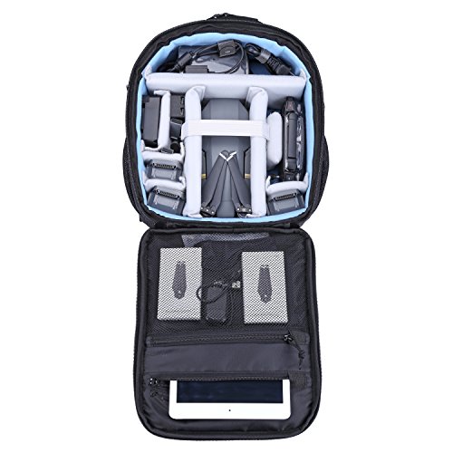 Lykus M1 Mochila de Resistente al Agua Para DJI Mavic Pro y Platinum, Perfectamente Adecuada para Guardar el Fly More Combo y Más Artículos 4 en 1 Mochila/Maletín/Bolso de Hombro/Bolso de Mensajero