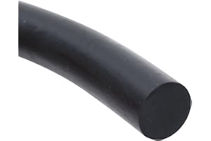 Grinder barriär svart nitrilgummiband solid O-ring NBR-sladd gummitätning 1 meter bevarande trim (Storlek: 1 meter, färg: 2 m