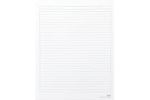Staples? Arc Notebook Filler Paper Letter Size Slim Lined White 8.5" x 11" 50 Sheets
