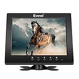 Eyoyo 8 Pouces Écran 1024 x 768 TFT LCD HD 4:3 Moniteur Couleur avec Fonction VGA/HDMI/BNC/AV pour Voiture DSLR PC DVD et Caméra de recul de Voiture (Écran 8 Pouces 4:3)