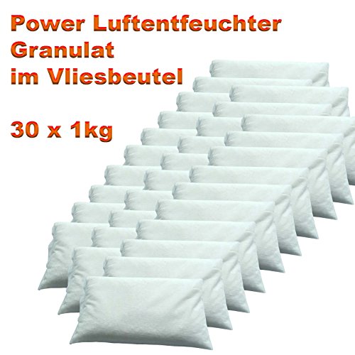 Power Luftentfeuchter Granulat im Vliesbeutel 30 x 1 kg