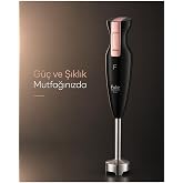 Silvino Stick 4 Bı&ccedil;aklı &Ccedil;ubuk Blender 900W - Siyah