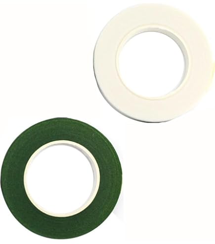 Rouleau De Ruban Adhésif Papier Pour Fleuriste Stemtex - Vert, 27,43 Mètres (90 Pieds) - Marque OASIS