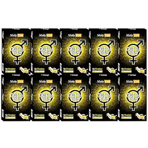 NOTTY BOY Banana Flavoured Without Dotted Condoms For Man And Woman- (10x10s)