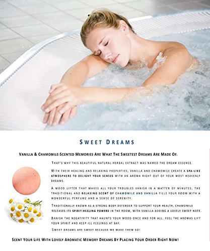 sunzeally Badekugeln Geschenk Set – 6 handgefertigt Spa Fizzies Badekugeln – lindert Schmerzen & befeuchtet trockene Haut - 3