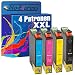 Produktbild PlatinumSerie® Set 4 Patronen XL TE1301-TE1304 kompatibel zu Epson Stylus Office B 42 WD BX 320 FW BX 525 WD Stylus SX 525 WD SX 535 WD