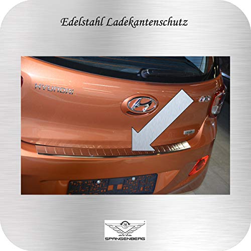 Spangenberg - Protezione paraurti in Acciaio Inox per Hyundai i10 II Hatchback, Anno di Fabbricazione 11.2013-12.2016 3235629