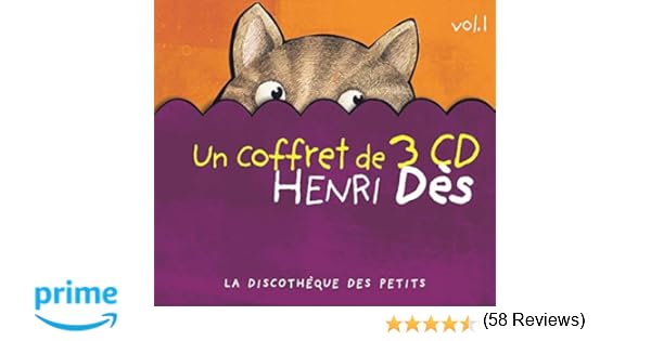 Coffret 3 Cd Henri Des Vol1