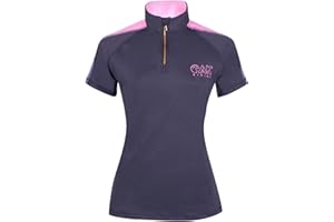 AK RIDING SPORTS AK Aslan Couche de Base d'équitation à Manches Courtes Horse Riding Base Layer AKRS-6062