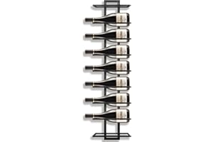 AIQII Estantería de pared para vino