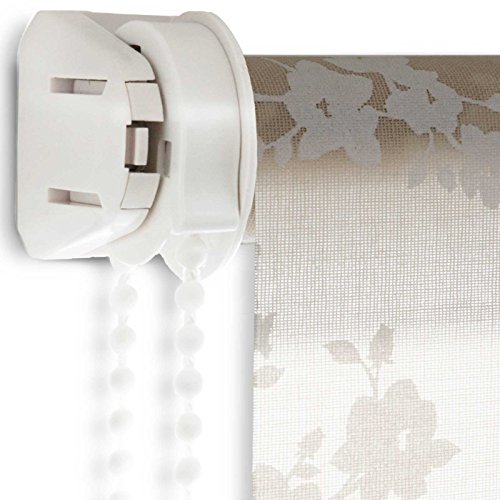 casa pura® Fashion Rollo Anastasia | blickdicht & lichtdurchlässig | Klemmrollo für Fenster, auch ohne Bohren anbringbar | 9 Größen (60x150cm) - 5