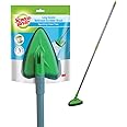 Scotch-Brite Height Adjustable Handle Bathroom Tile Scrubber Brush- Cleans Tiles, Hard to Reach Corners, Floors Without Bendi