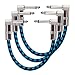 Produktbild Rokoo 1 / 3Pcs Patchkabel abgewinkelt Stecker zu Mono Klinke 6,35 mm Silent Guitar Effekte Instrument