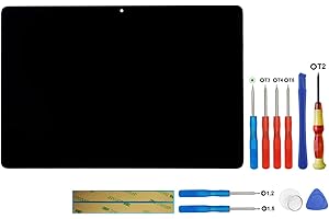 swark Pantalla LCD compatible con Huawei MediaPad T5 LTE AGS2-W09, AGS2-W19, AGS2-L09 Tablet de 10,1 pulgadas Negro Pantalla táctil + Herramientas